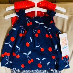 Cherry 🍒 on Top 3 piece outfit